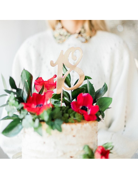 cake topper 18 anni in Svizzera