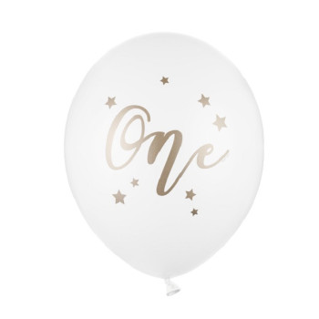 Bouquet de ballons "One" rose - Premier anniversaire enfant - Bellefete.ch 2