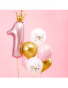 Luftballons 1. Geburtstag Mädchen in der Schweiz