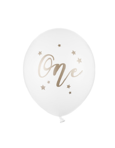 Palloncini in lattice 1° Compleanno "One" - Decorazione 1° Compleanno Bambino - Bellefete.ch