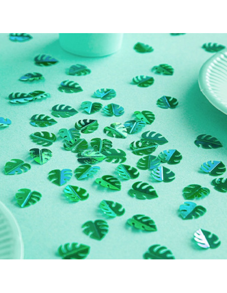 confettis feuilles vertes en suisse