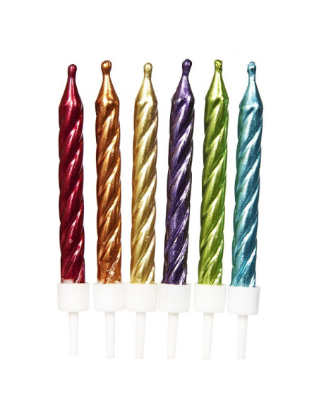 candele a spirale arcobaleno in svizzera