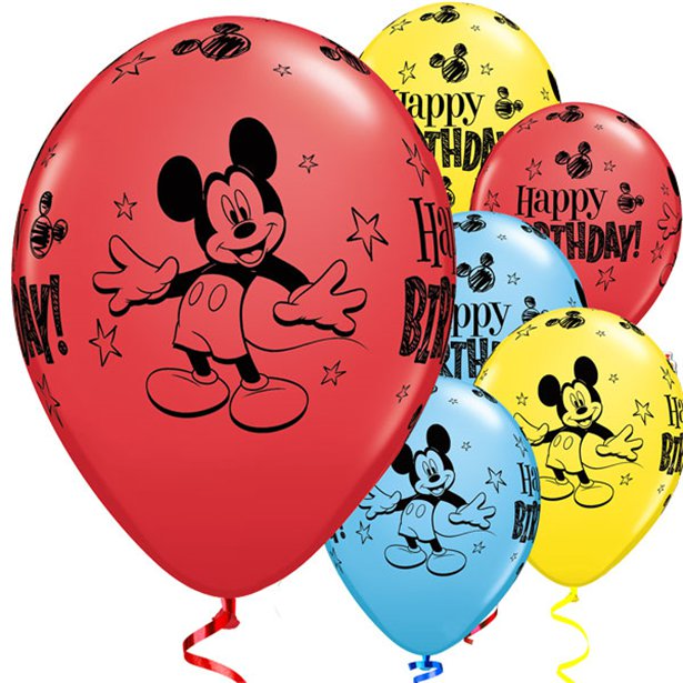 Mickey-Geburtstags-Latexballons in der Schweiz