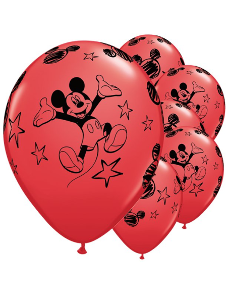 Rote Mickey Mouse Luftballons - Disney Geburtstagsparty Zubehör - Bellefete.ch Rote Mickey Mouse Luftballons - Disney Geburtstagsparty Zubehör - Bellefete.ch