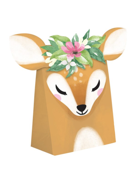 Papiertüten "Deer Little One" - Bambi Partydekoration - Bellefete.ch - Schweiz
