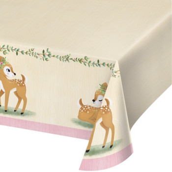 Papier Tischdecke "Deer Little One" - Geburtstagsdekoration - Bellefete.ch - Schweiz