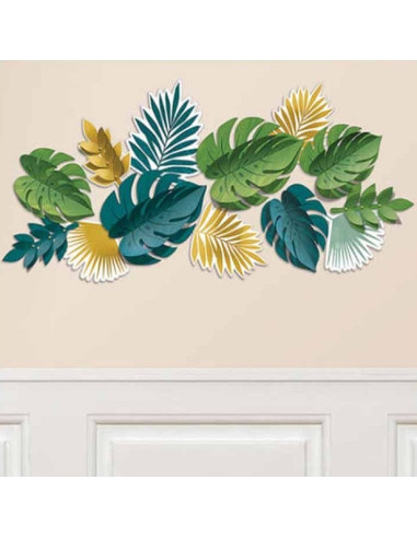 DECORATIONS DE FEUILLES TROPICALES EN SUISSE