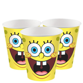 SpongeBob Geburtstagsgläser - Party- und Geburtstagsgeschirr - Bellefete.ch