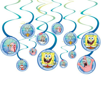 Decorazioni di compleanno SpongeBob - Decorazione sala compleanno bambino - Bellefete.ch
