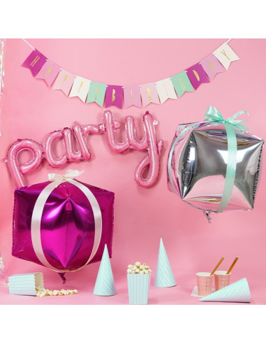 Rosa Partyballon in der Schweiz