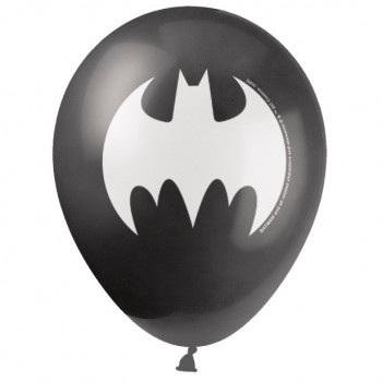 8 Masques Batman - Carton pour l'anniversaire de votre enfant
