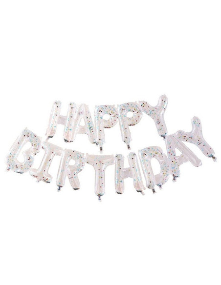 Geburtstags-Regenbogenballon in der Schweiz