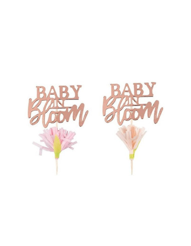 decorations a cupcakes baby shower rose gold pas cher en suisse