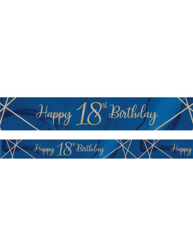 Marinebanner zum 18. Geburtstag