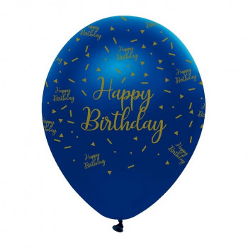 palloncini di compleanno blu scuro