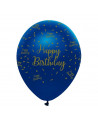 dunkelblaue Geburtstagsballons