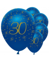 Marineblaue Latexballons 30 Jahre