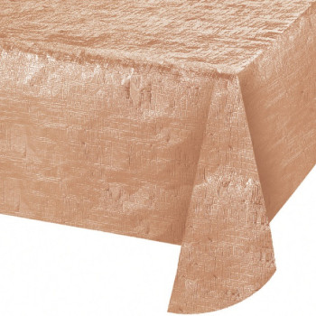 Metallische Rose Gold Kunststoff Party Tischdecke - Rose Gold Tischdekoration - Schweiz