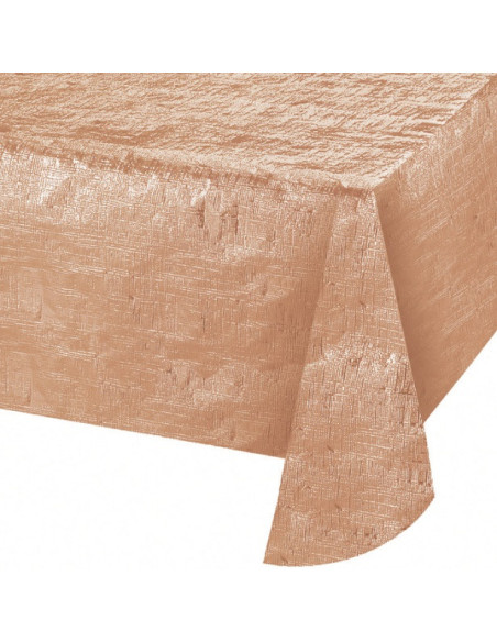 Tovaglia da festa in plastica Rose Gold metallica - Decorazione da tavola Rose Gold - Svizzera