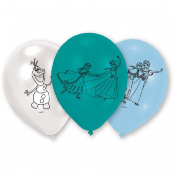 Ballons de fête en latex Reine des Neiges - Déco anniversaire fille - Bellefete.ch – Boutique Suisse
