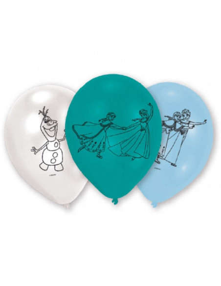 Ballons de fête en latex Reine des Neiges - Déco anniversaire fille - Bellefete.ch – Boutique Suisse