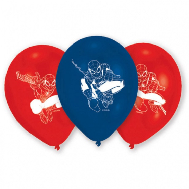 Spiderman-Geburtstags-Latexballons