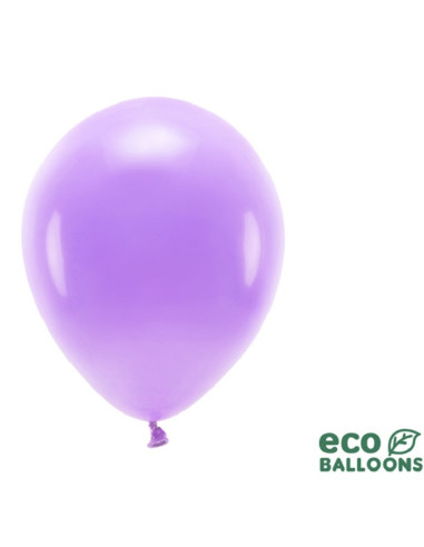 Öko-Luftballons mit Lavendel-Pastell - Biologisch abbaubare Luftballons für Partys - Bellefete.ch