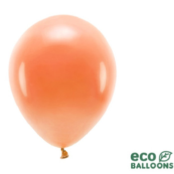 Öko-Luftballons in Pastellorange - Biologisch abbaubare Ballons für Partys - Bellefete.ch