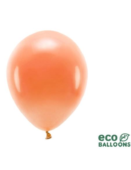 Öko-Luftballons in Pastellorange - Biologisch abbaubare Ballons für Partys - Bellefete.ch
