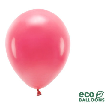 Palloncini Eco Rosso Chiaro pastello - Palloncini Biodegradabili per Feste - Svizzera