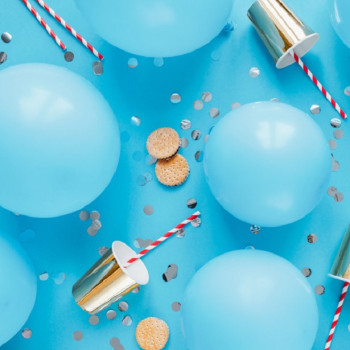 Palloncini Eco Azzurro pastello - Palloncini Biodegradabili per Feste - Bellefete.ch 2