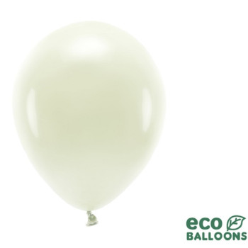 Eco Pastellcreme Luftballons - Biologisch abbaubare Ballons für Partys - Bellefete.ch