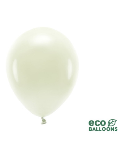 Eco Pastellcreme Luftballons - Biologisch abbaubare Ballons für Partys - Bellefete.ch