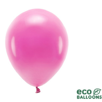 Pastell-Eco-Fuchsia-Ballons - Biologisch abbaubare Ballons für Partys - Schweiz
