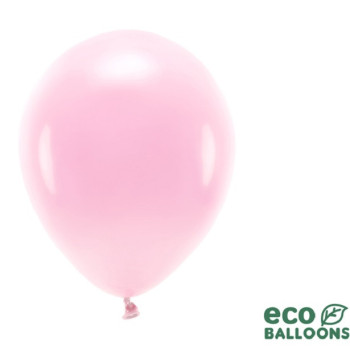 Pastellfarbene Hellrosa Öko-Ballons - Biologisch abbaubare Ballons für Party - Schweiz