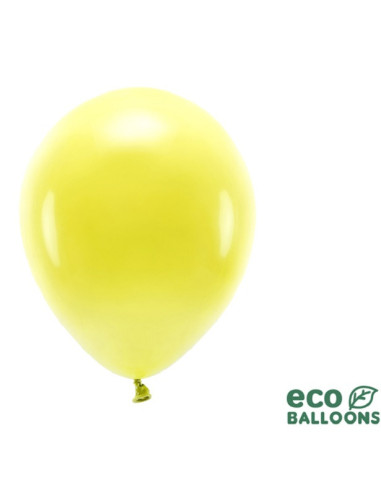 Palloncini Eco Giallo pastello - Palloncini Biodegradabili per Festa - Svizzera