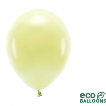 HELLGELBE Pastell-Öko-Luftballons in der Schweiz
