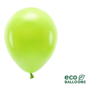 Öko-Luftballons Grün Lime Pastell - Biologisch abbaubare Ballons für Partys - Schweiz