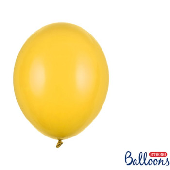 Palloncini Strong Giallo Miele Pastello - Palloncini da festa sostenibili - Svizzera 2