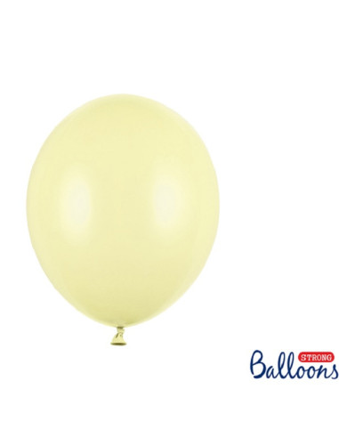 Ballons Strong Jaune Clair Pastel - Ballons de fête durables