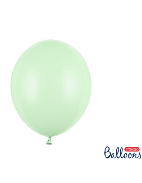 Robuste, pistazienfarbene Pastellballons – langlebige Partyballons