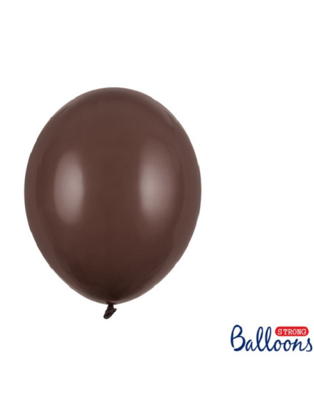 Palloncini resistenti color marrone cioccolato pastello - Palloncini per feste durevoli