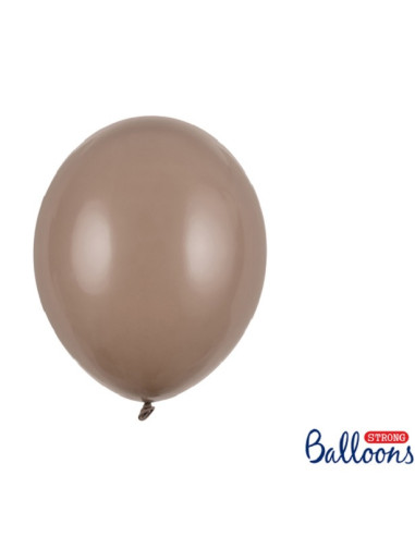 Ballons Strong Cappuccino Pastel - Ballons de fête durables