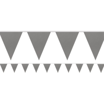 Partygirlande aus Papier - Silber - Bellefete.ch