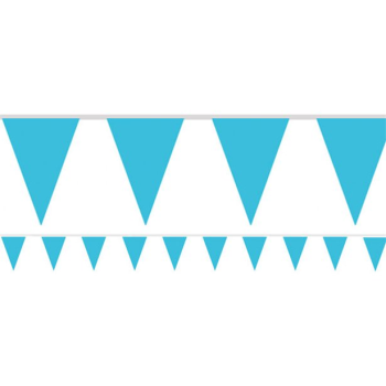Guirlande en papier - Bleu Turquoise - Bellefete.ch - Suisse - Décorations de fête