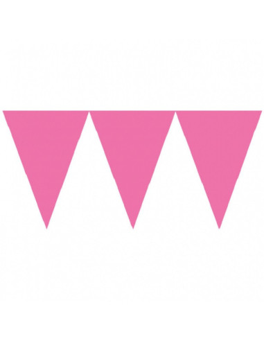 Papier-Partygirlande – Pink