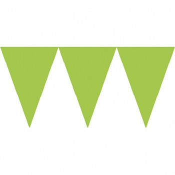 Partygirlande aus Papier - Lime Green - Eventdekoration - Bellefete.ch 2
