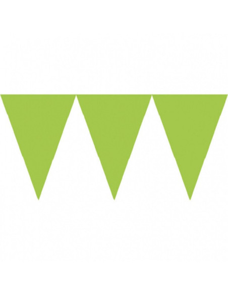 Ghirlanda di carta per feste - Verde lime