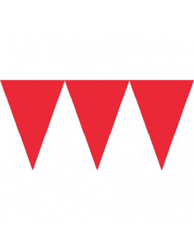 Ghirlanda di carta per feste - Rossa