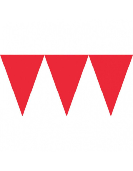 Ghirlanda di carta per feste - Rossa Ghirlanda di carta per feste - Rossa